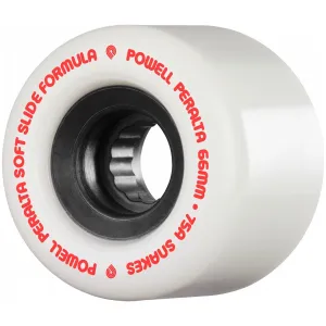 Powell Peralta - Snakes White 66MM 75A ATF Skateboard Wheels