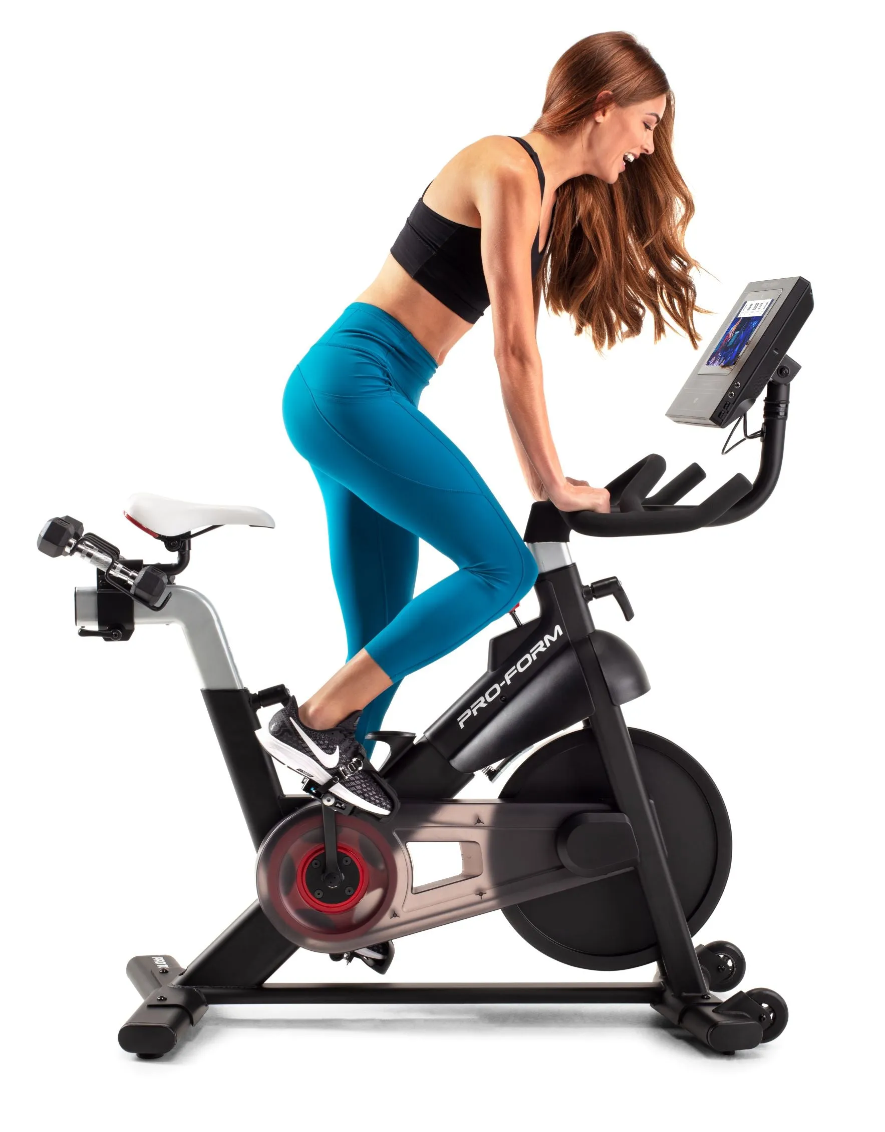 ProForm Carbon C10 Smart Upright Exercise Bike for Blue365