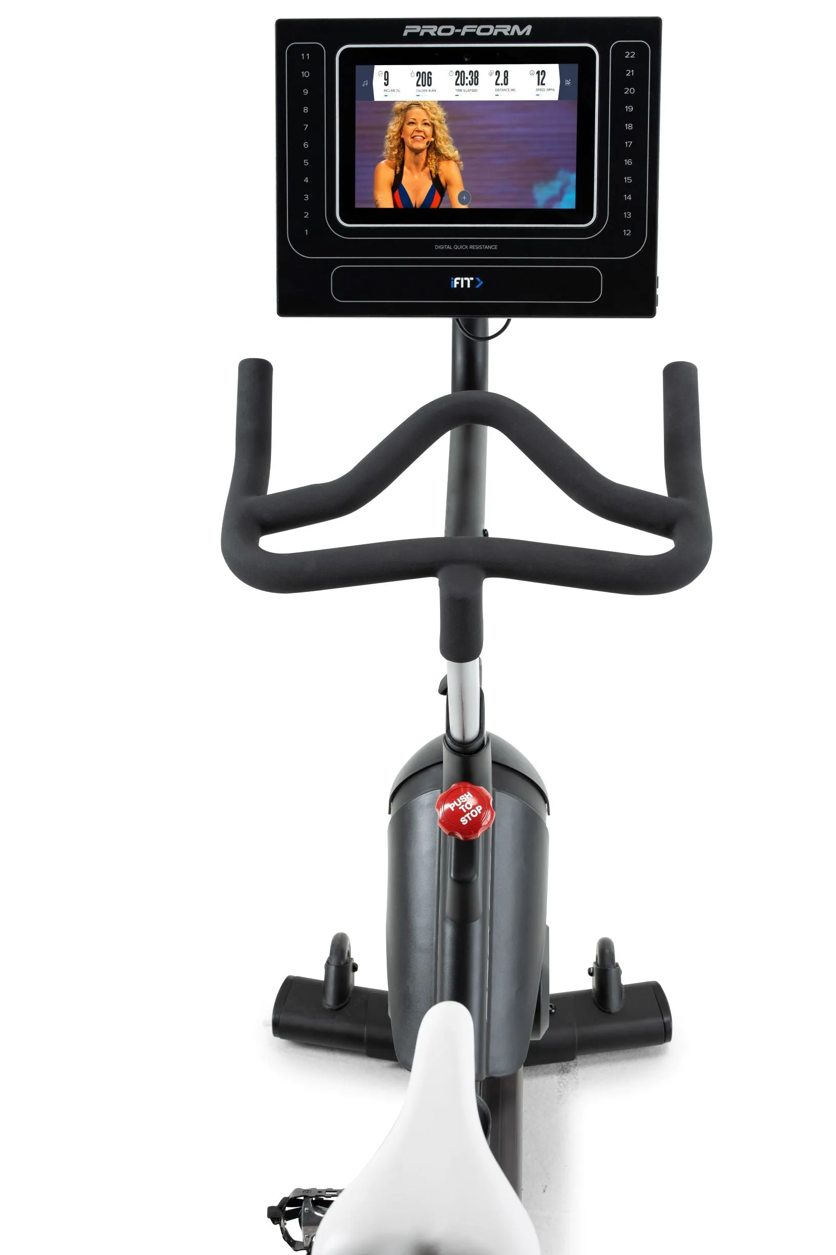 ProForm Carbon C10 Smart Upright Exercise Bike for Blue365
