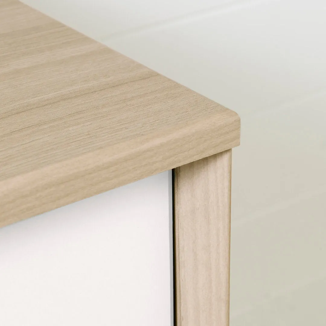 Rafferty Kids 5- Drawer Chest AllModern Color: Soft Elm/Pure White