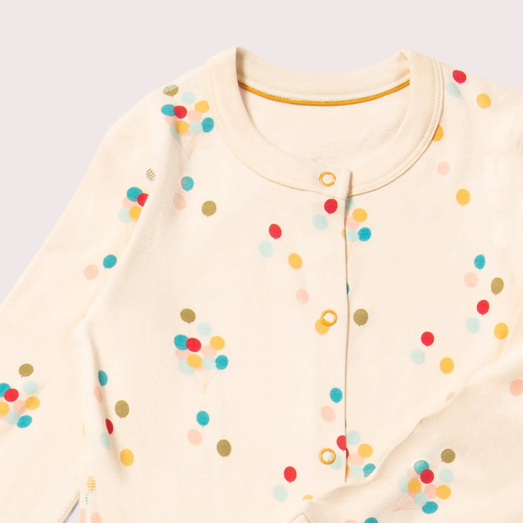 Rainbow Balloons Adaptive Onesie