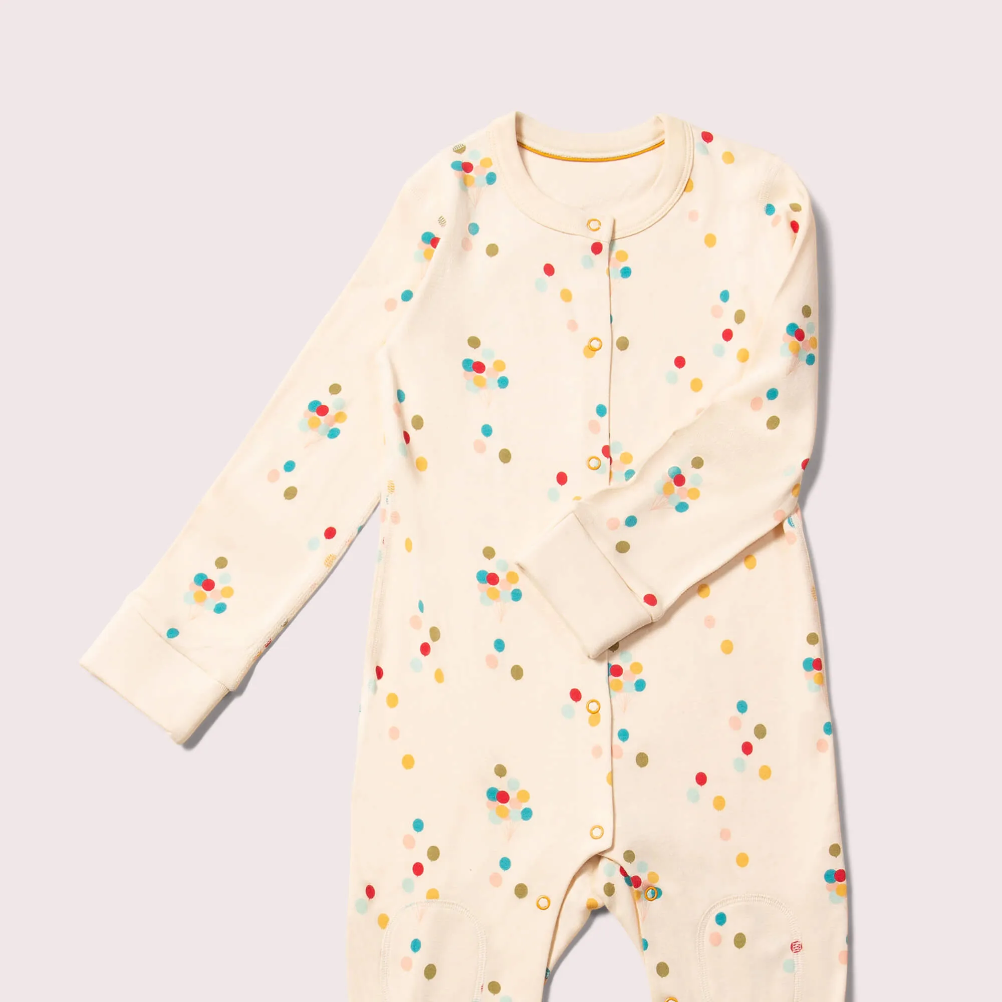 Rainbow Balloons Adaptive Onesie