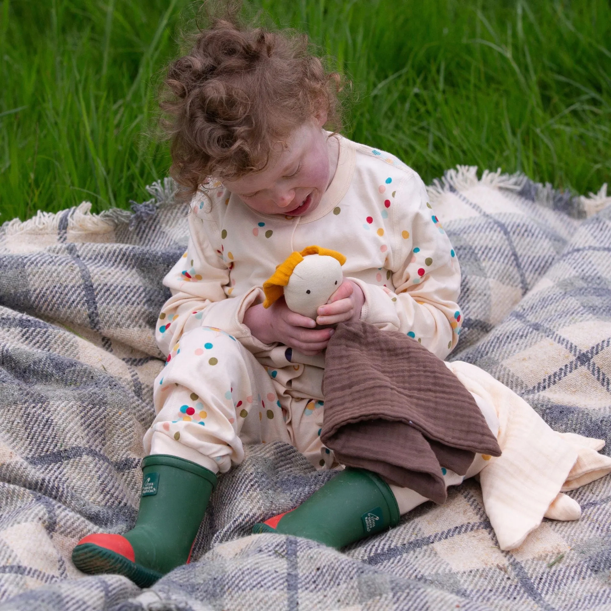 Rainbow Balloons Adaptive Onesie