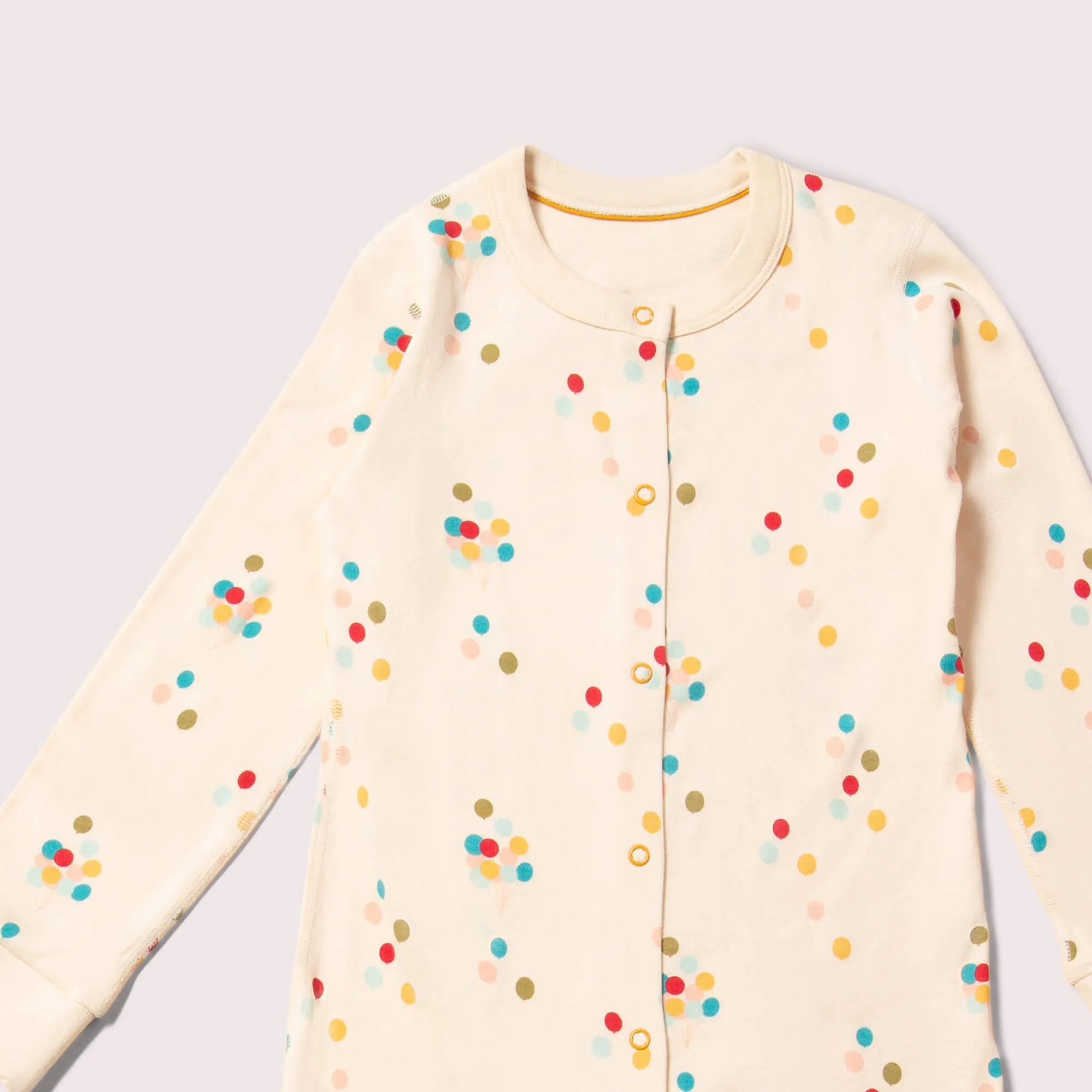 Rainbow Balloons Adaptive Onesie