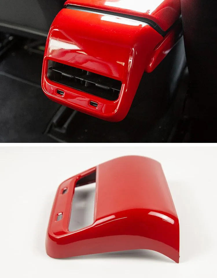 Rear Air Vent Outlet Cover Trim For Tesla Model 3 Y