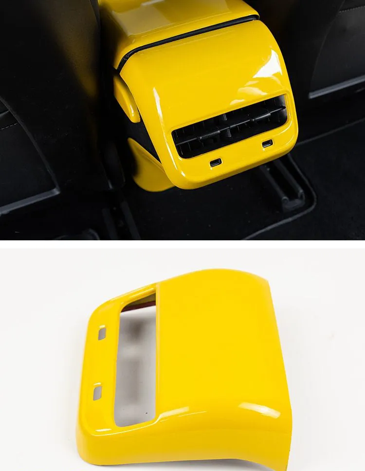 Rear Air Vent Outlet Cover Trim For Tesla Model 3 Y