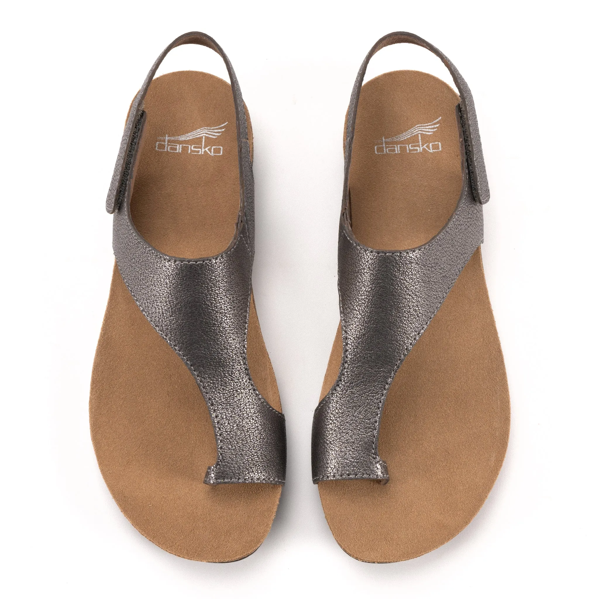 REECE - PEWTER - LEATHER