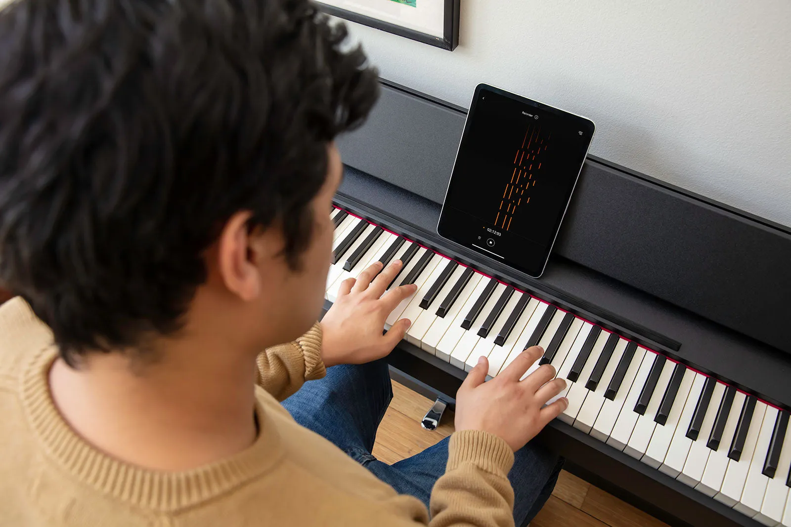 Roland RP107-BK Digital Piano Black Bundle