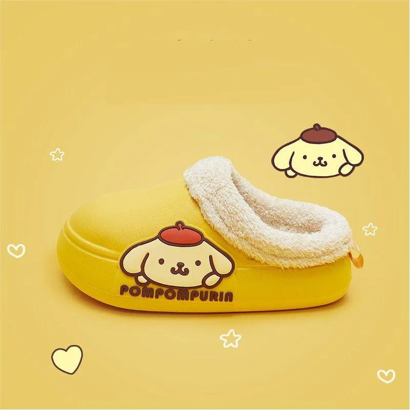 Sanrio Fleece Slides