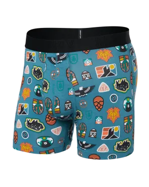 Saxx Droptemp™ Cooling Cotton Underwear - Outside Is In-Hydro Blue