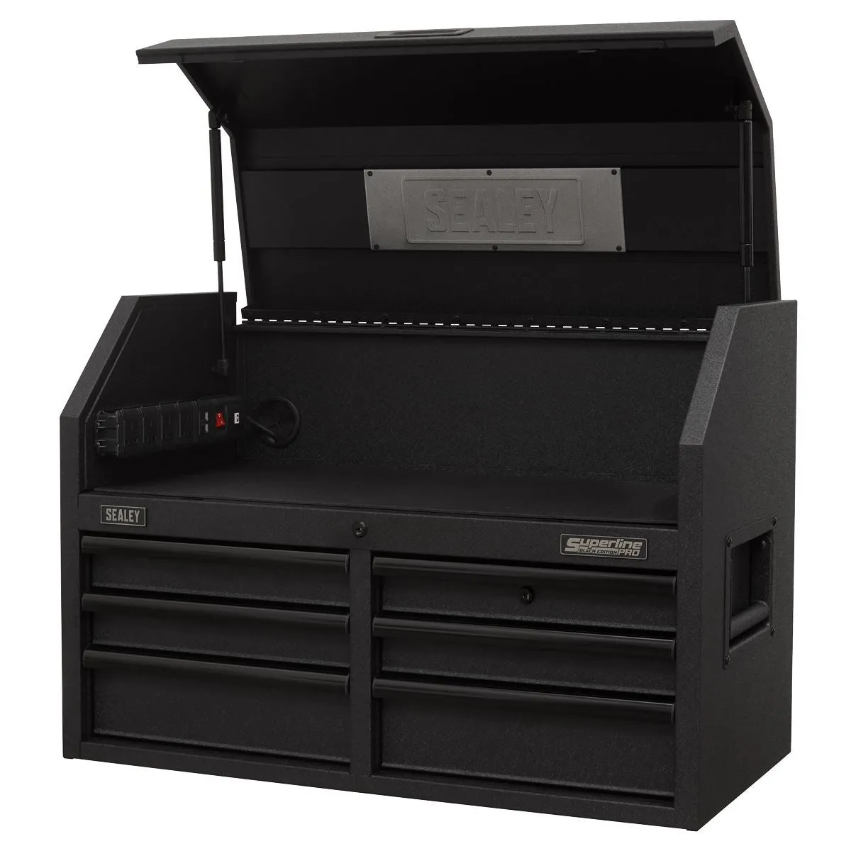 Sealey Superline Pro Topchest 6 Drawer 910mm with Soft Close Drawers & Power Strip