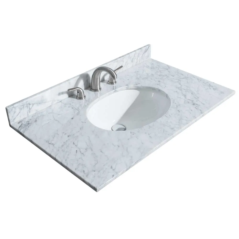 Sheffield 36 Inch Single Bathroom Vanity in Dark Gray
