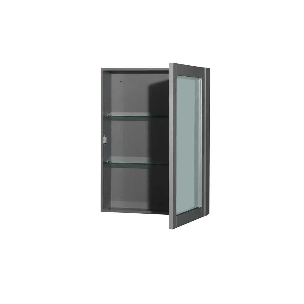 Sheffield 48 Inch Single Bathroom Vanity in Dark Gray