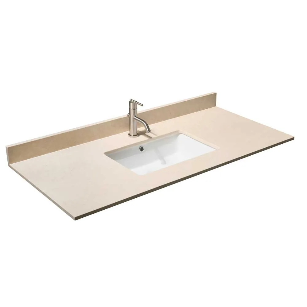 Sheffield 48 Inch Single Bathroom Vanity in Dark Gray
