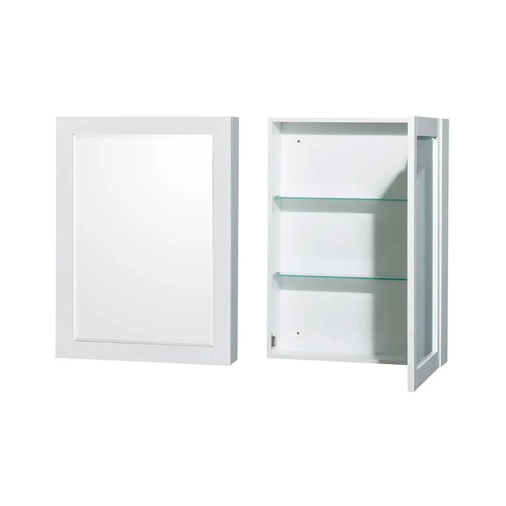 Sheffield 60 Inch Single Bathroom Vanity in White
