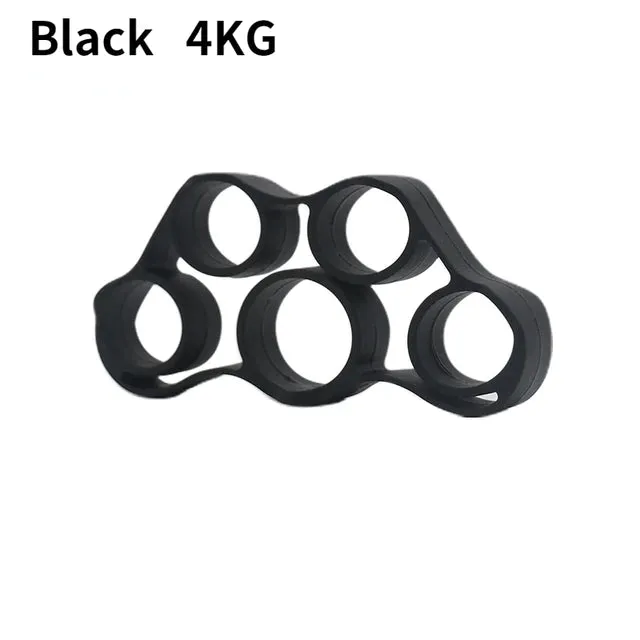 Silicone Hand Grip Device Finger Exercise Hand Strengthener Stretcher Hand Trainer Rehabilitation Training Equipment Muscle Tool