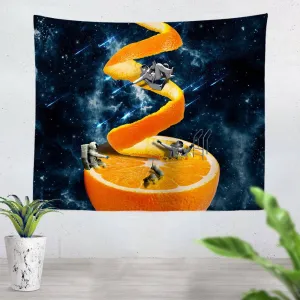 Slip And Slide Tapestry