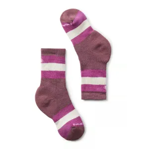 SmartWool Hike Crew Socks 1-Pack (Argyle Purple Striped)