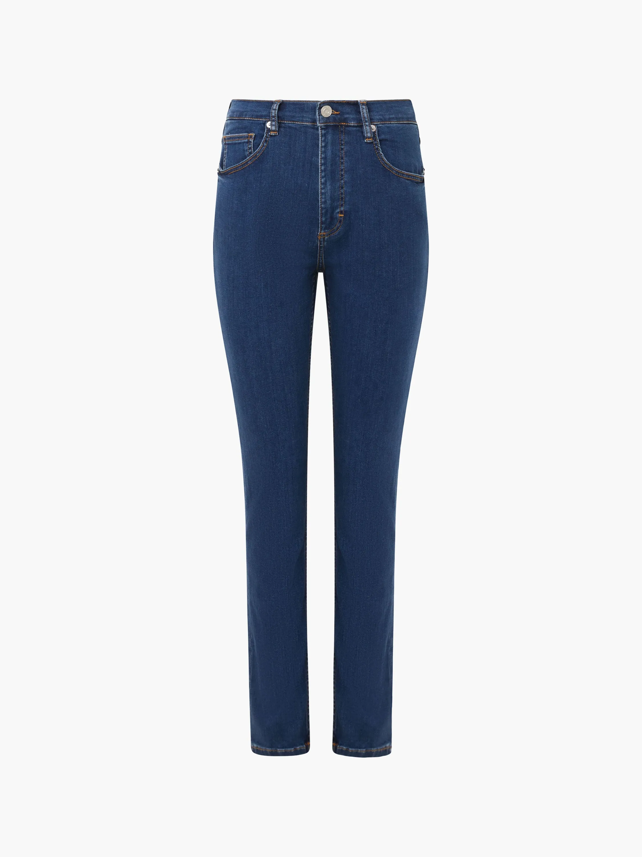 Soft Stretch Denim High Rise Skinny Jeans 30 Inch