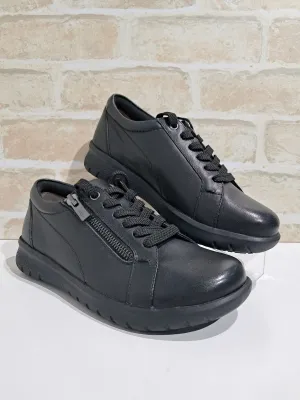 Solar Black Leather by Ziera