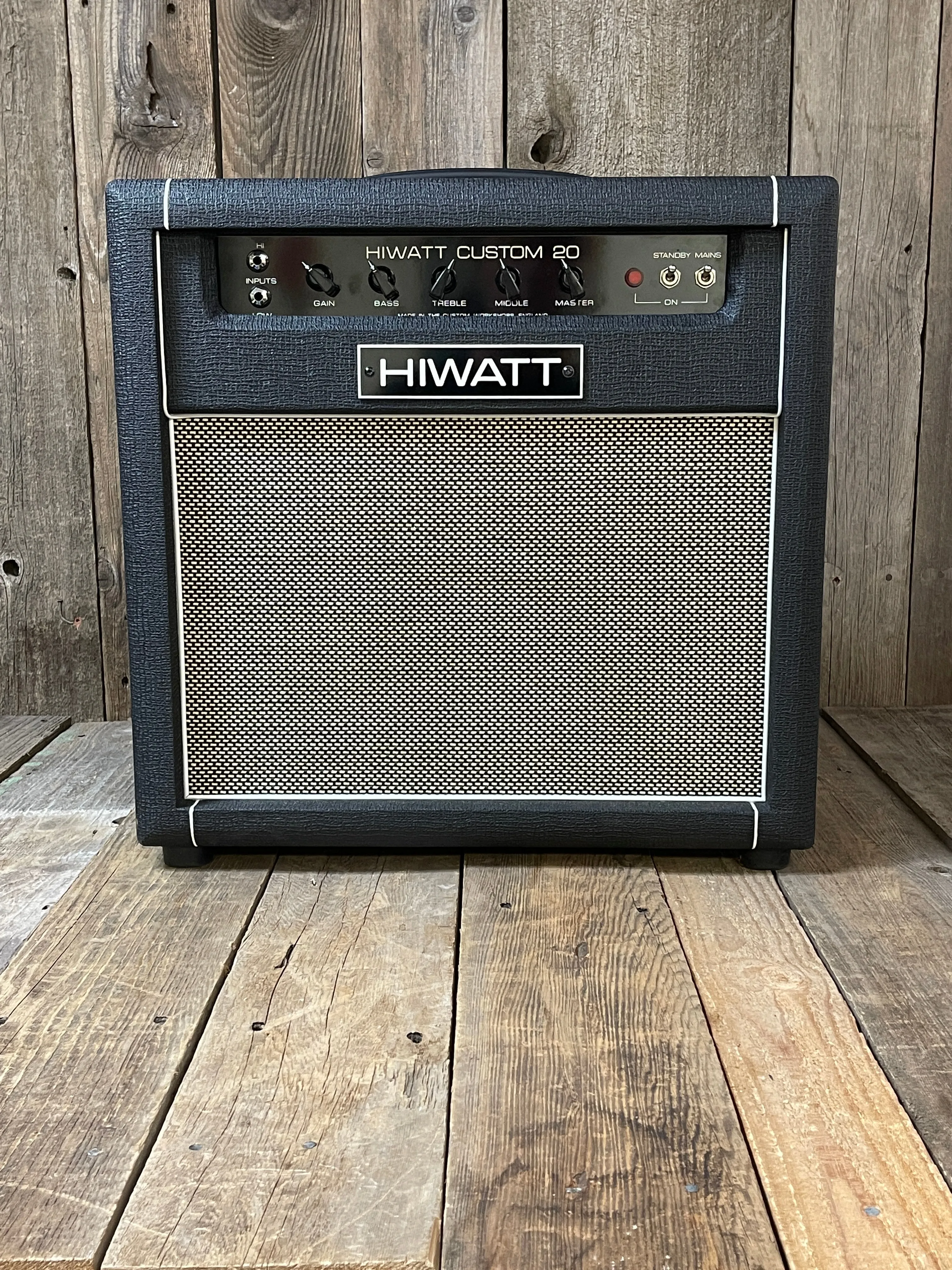 SOLD - Hiwatt Custom 20 SA20112 hand wired tube guitar amp
