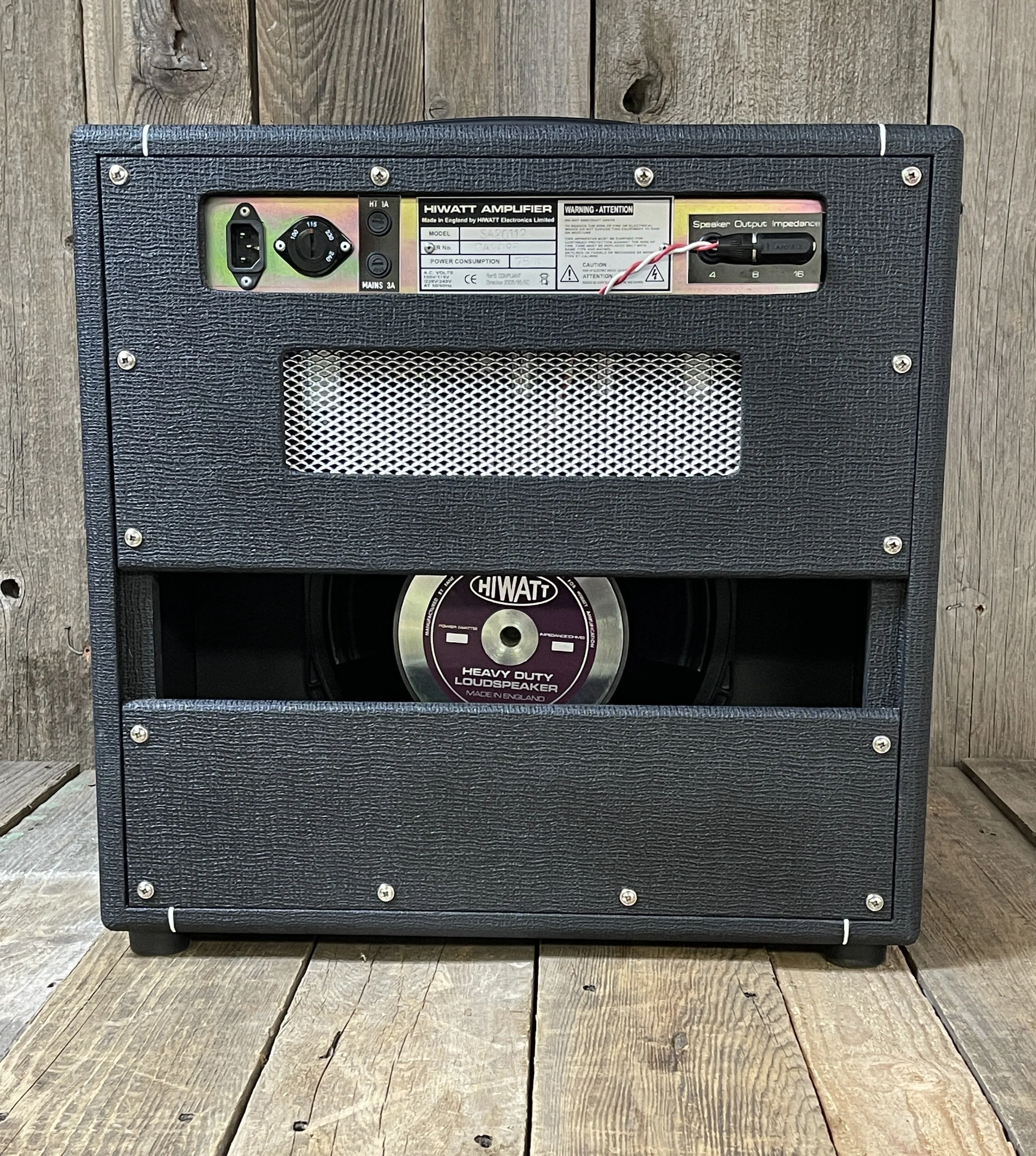 SOLD - Hiwatt Custom 20 SA20112 hand wired tube guitar amp