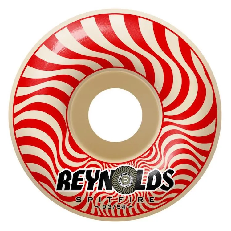 Spitfire Wheels Formula Four 93 Reynolds Classics Skateboard Wheels 93a 54mm