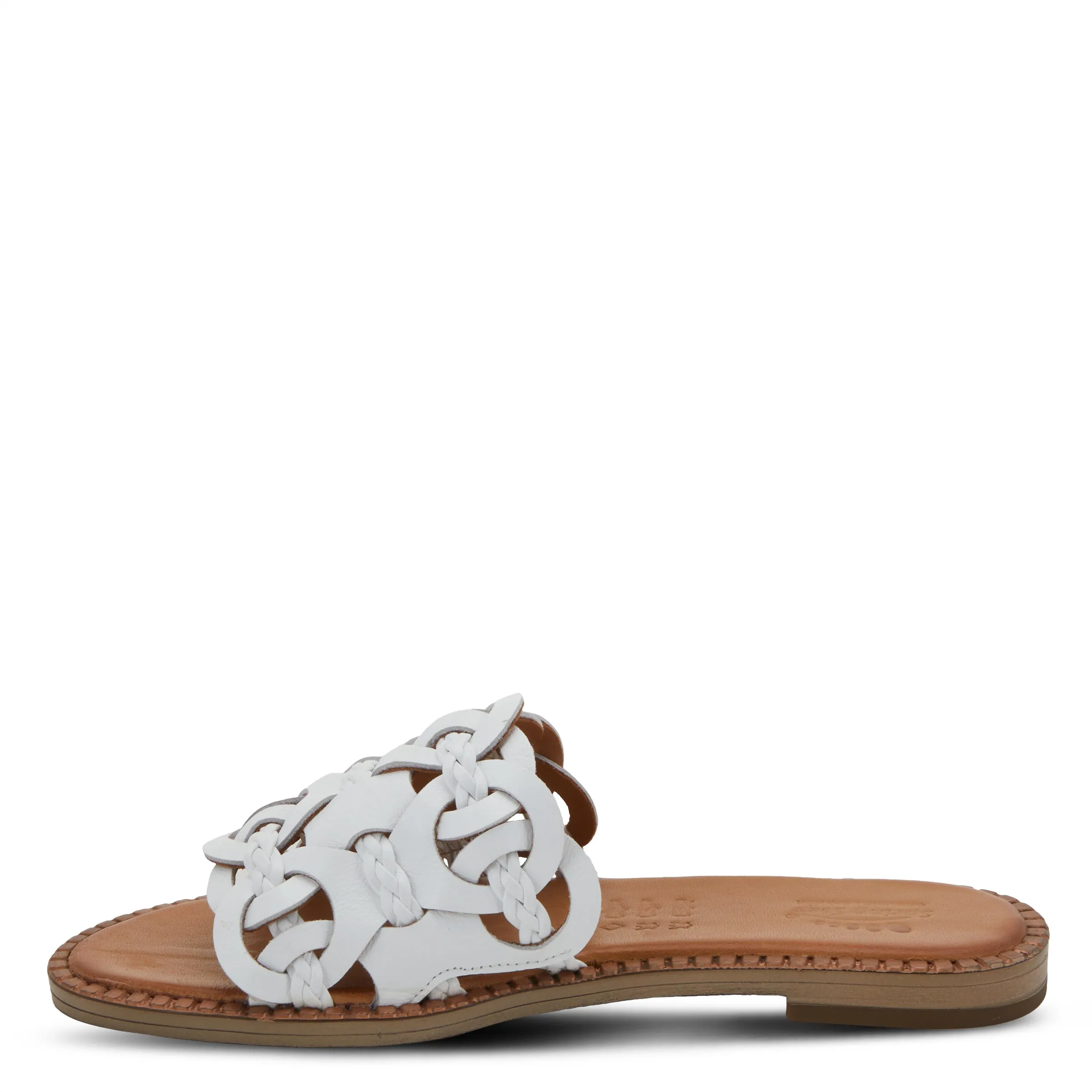Spring Step Shoes Alysia Women’s Leather Slide Sandals