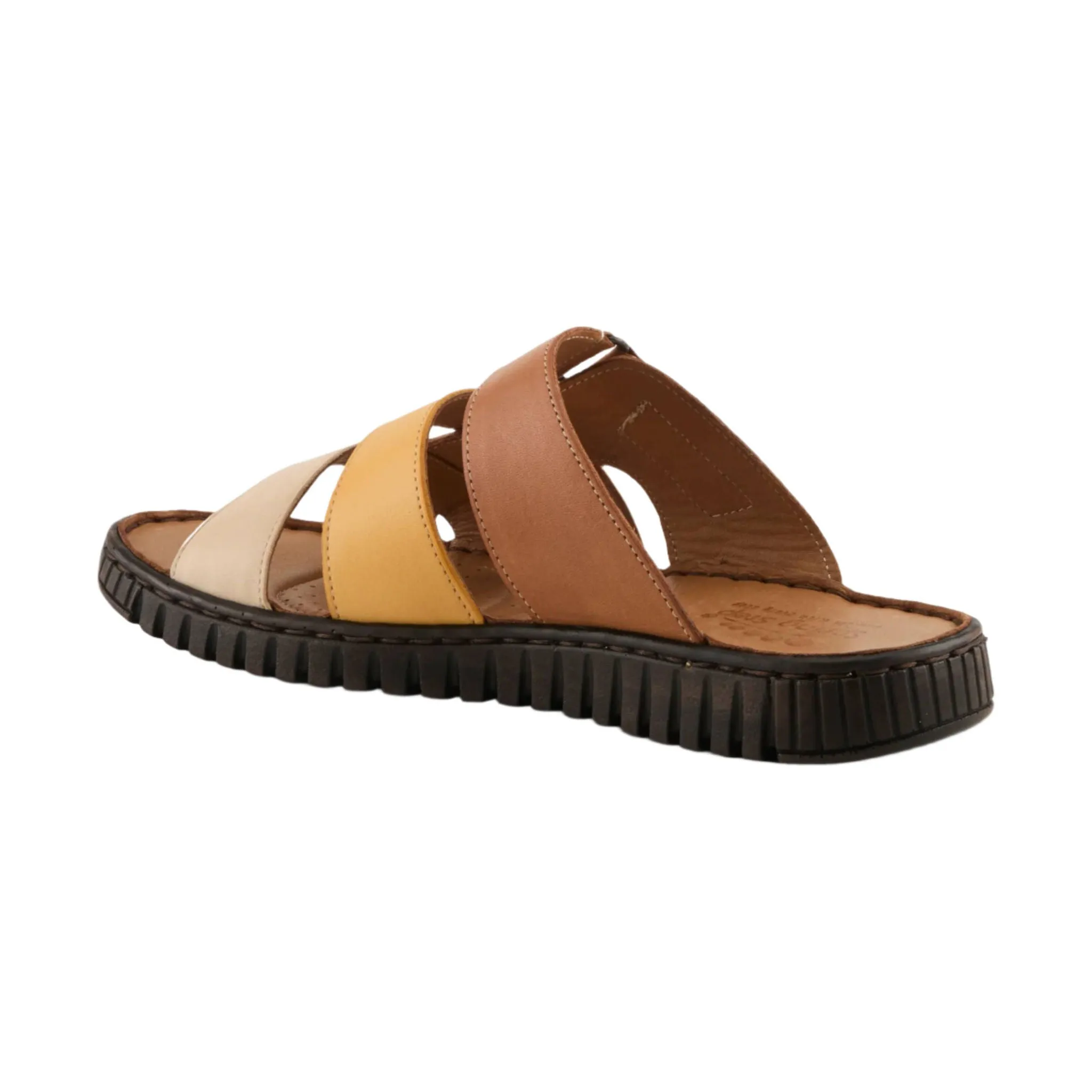 Spring Step Women's Olly Sandals - Camel Multi