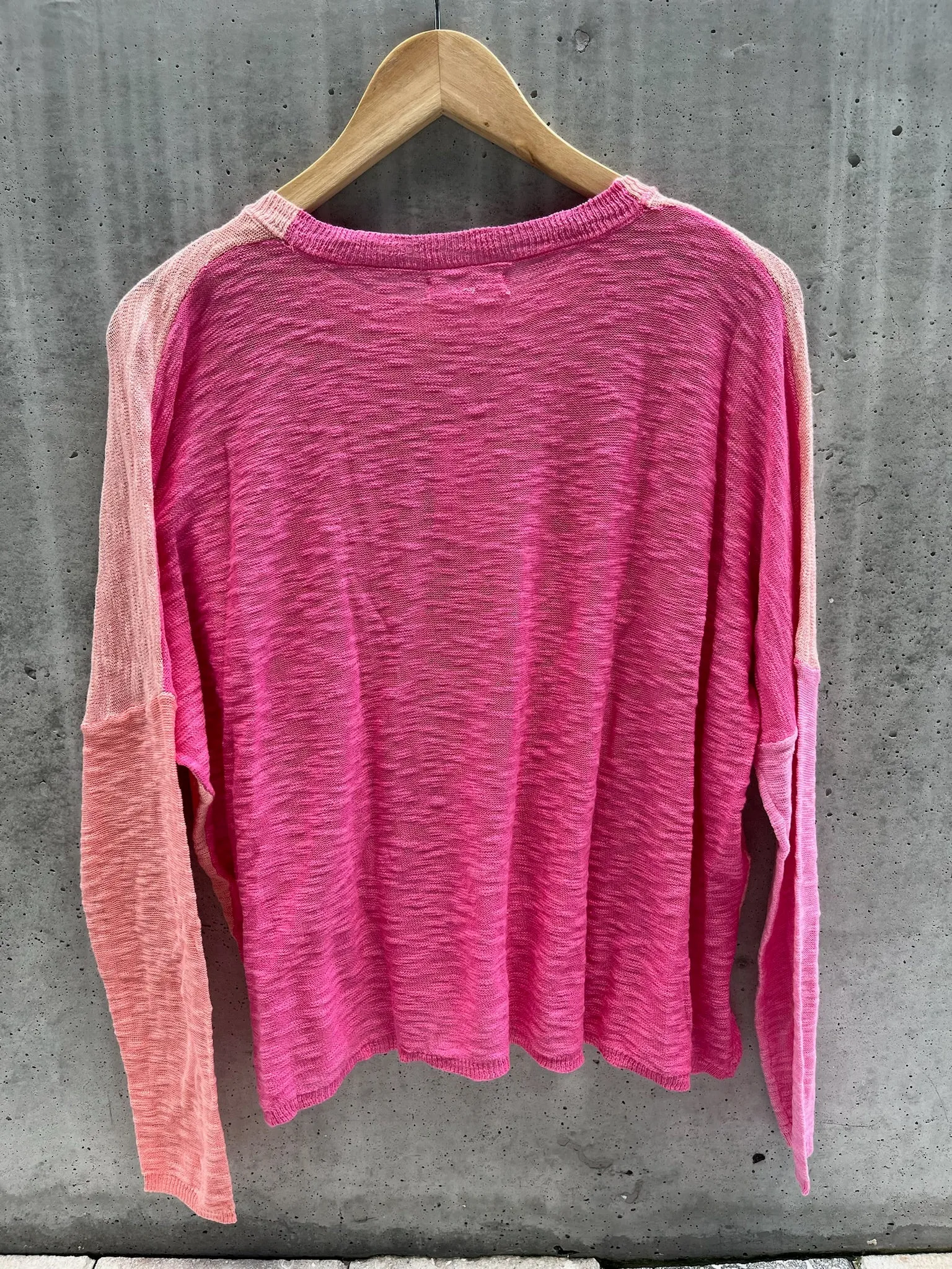 Stitch Drop High Tide Sweater Peach Nectar