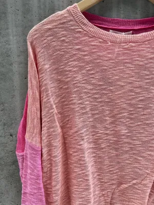 Stitch Drop High Tide Sweater Peach Nectar