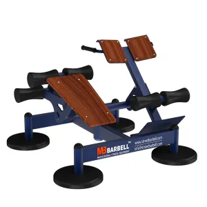 Street Barbell USA AB Bench & Hyperextension (Outdoor Gym Equipment)