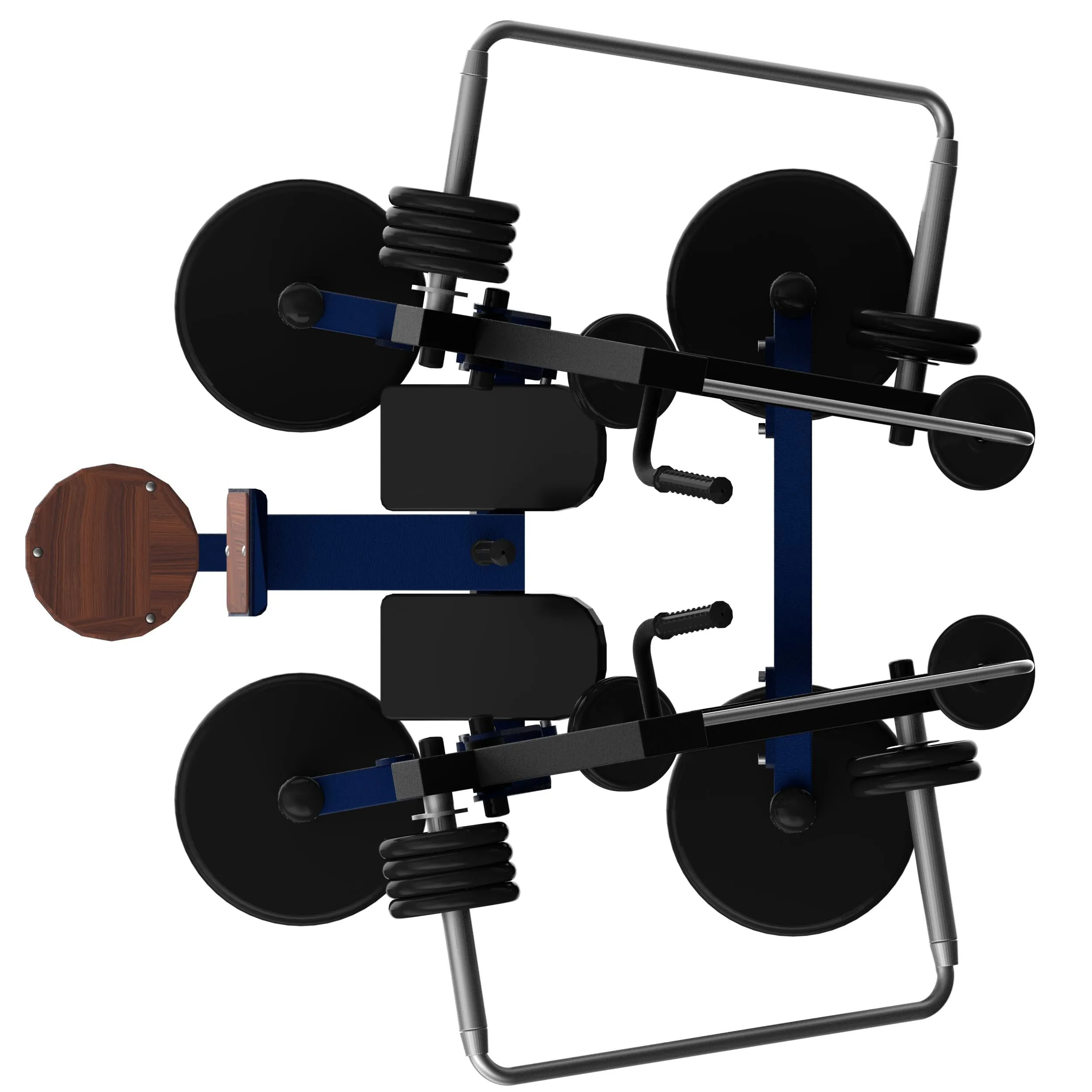 Street Barbell USA Seated Row (Outdoor Gym Equipment)