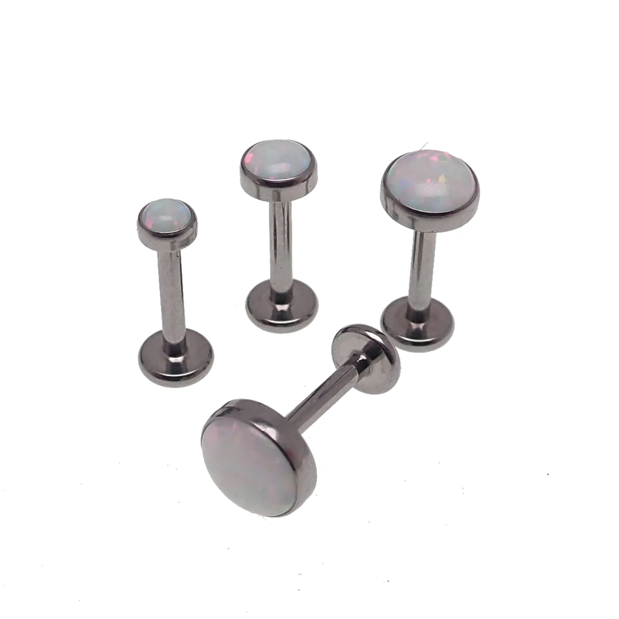 Sun & Ice Opal Titanium flat back