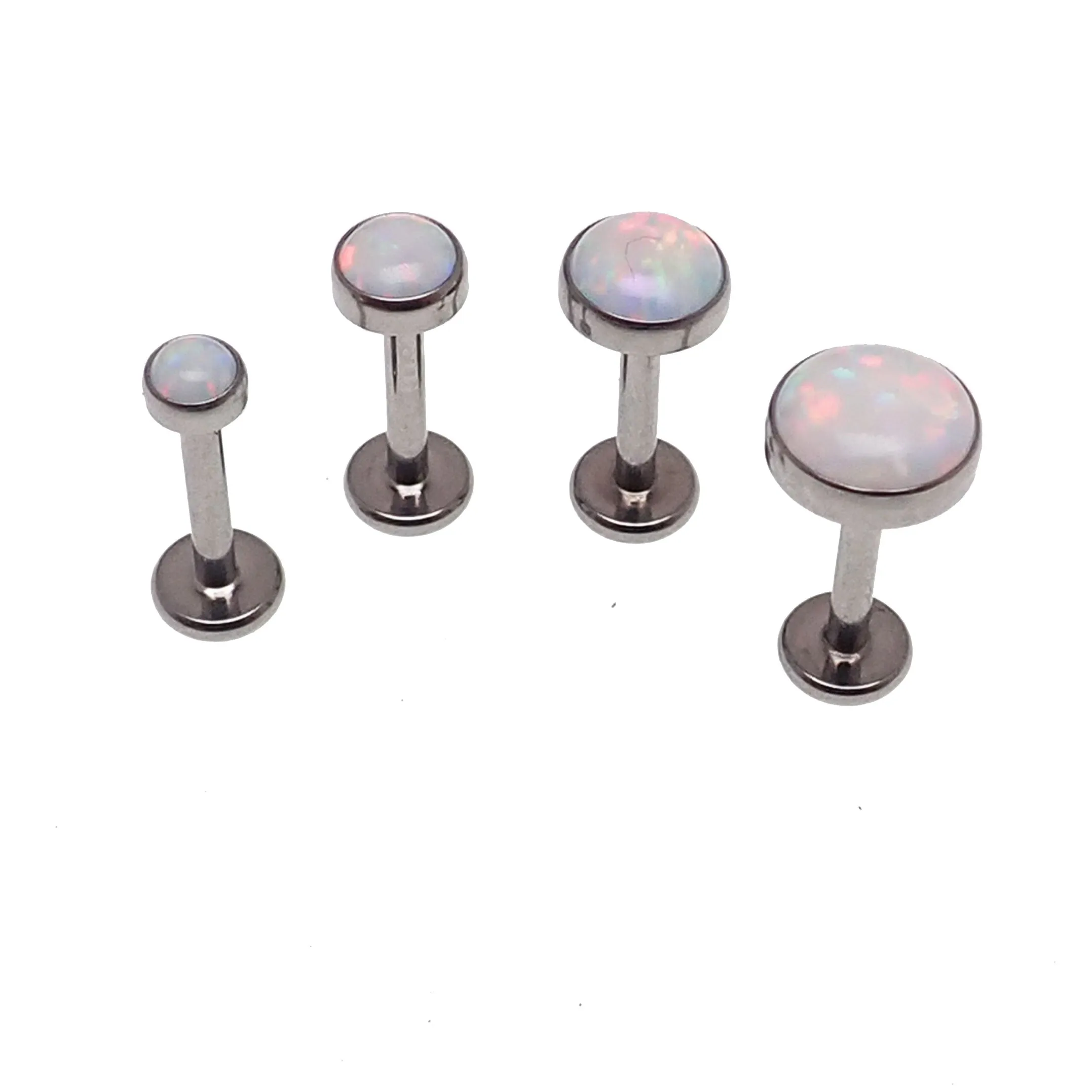 Sun & Ice Opal Titanium flat back