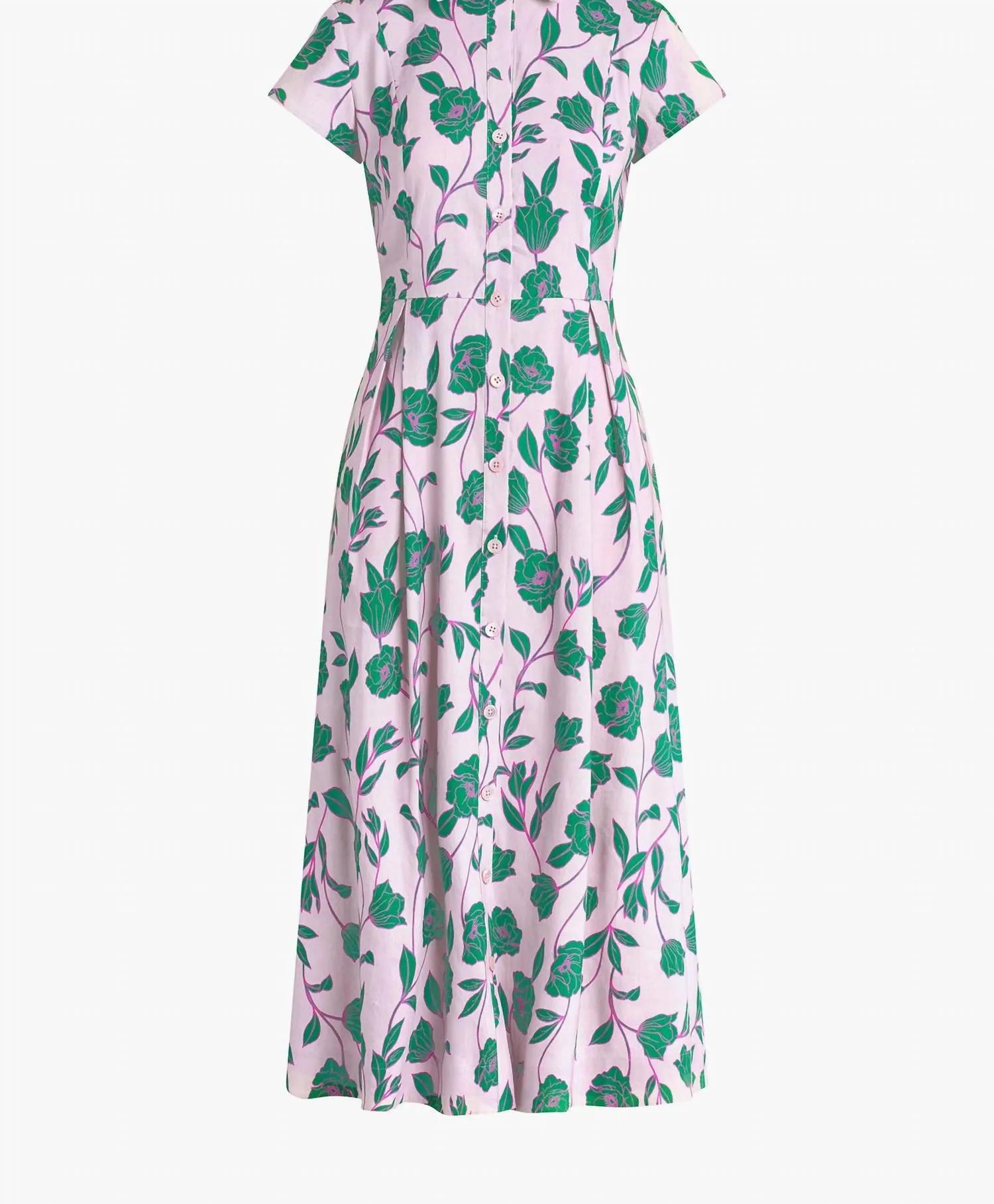 Sunday Best Dress In Wisteria Field Floral