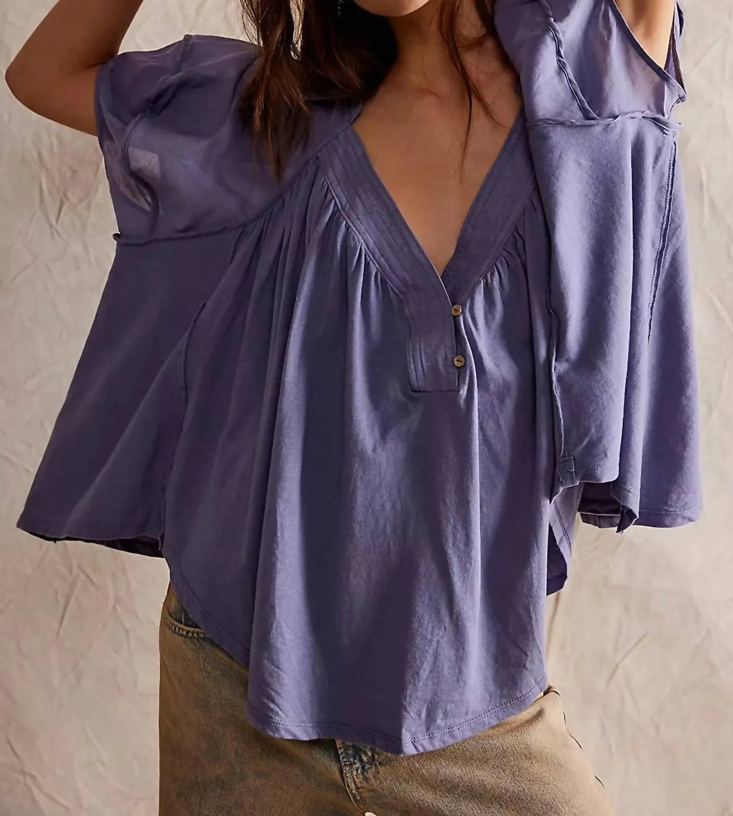 Sunray Babydoll Top