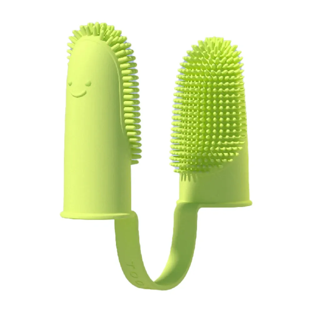 Super Soft Double Finger Tooth Brush