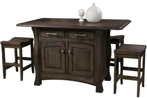 Sutton - Amish Handcrafted Kitchen Island
