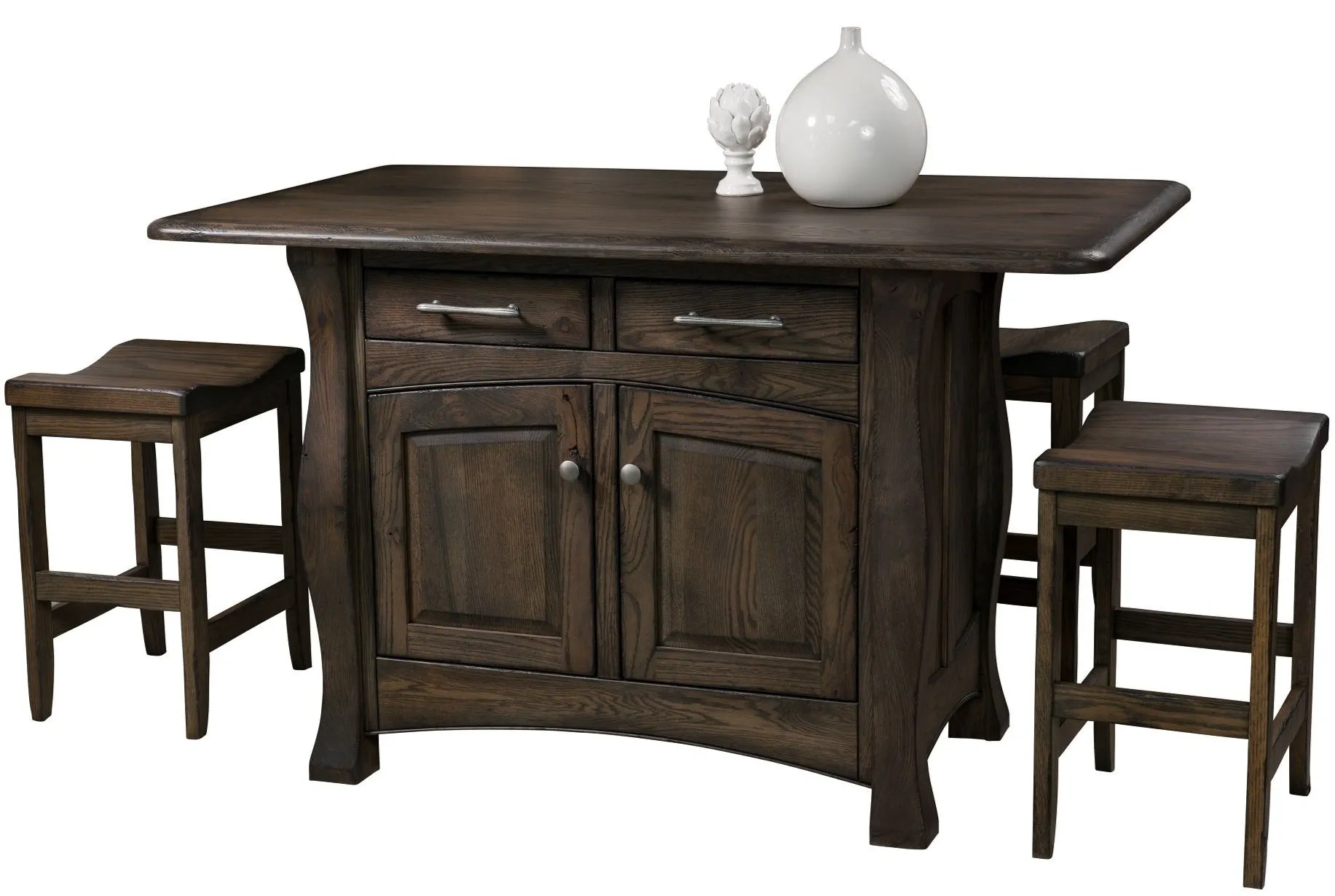 Sutton - Amish Handcrafted Kitchen Island