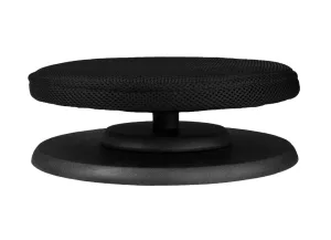 Swedish Posture Seat Used for Any Chair for Balance, Posture, Ab and Core Exercise, Black