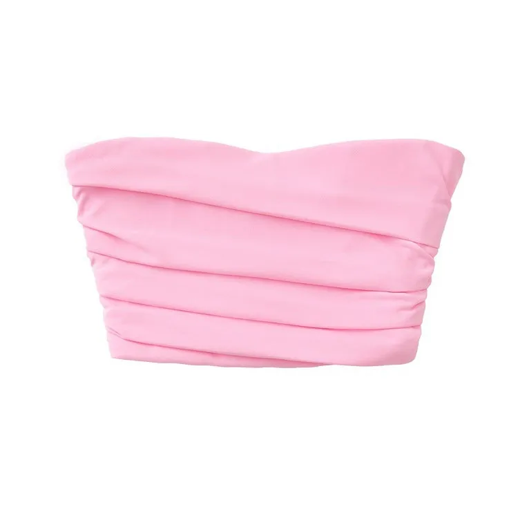Sweet Corset Tube Top Skirt