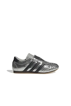 Taekwondo Shoes Silver Metallic/Core Black/Gum
