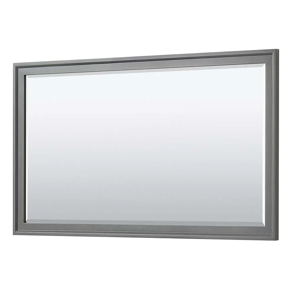 Tamara 60 Inch Double Bathroom Vanity in Dark Gray