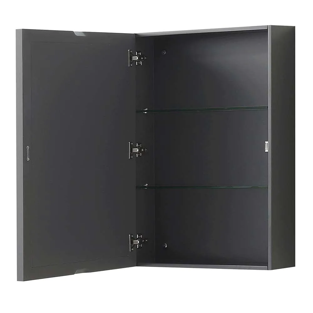 Tamara 60 Inch Double Bathroom Vanity in Dark Gray