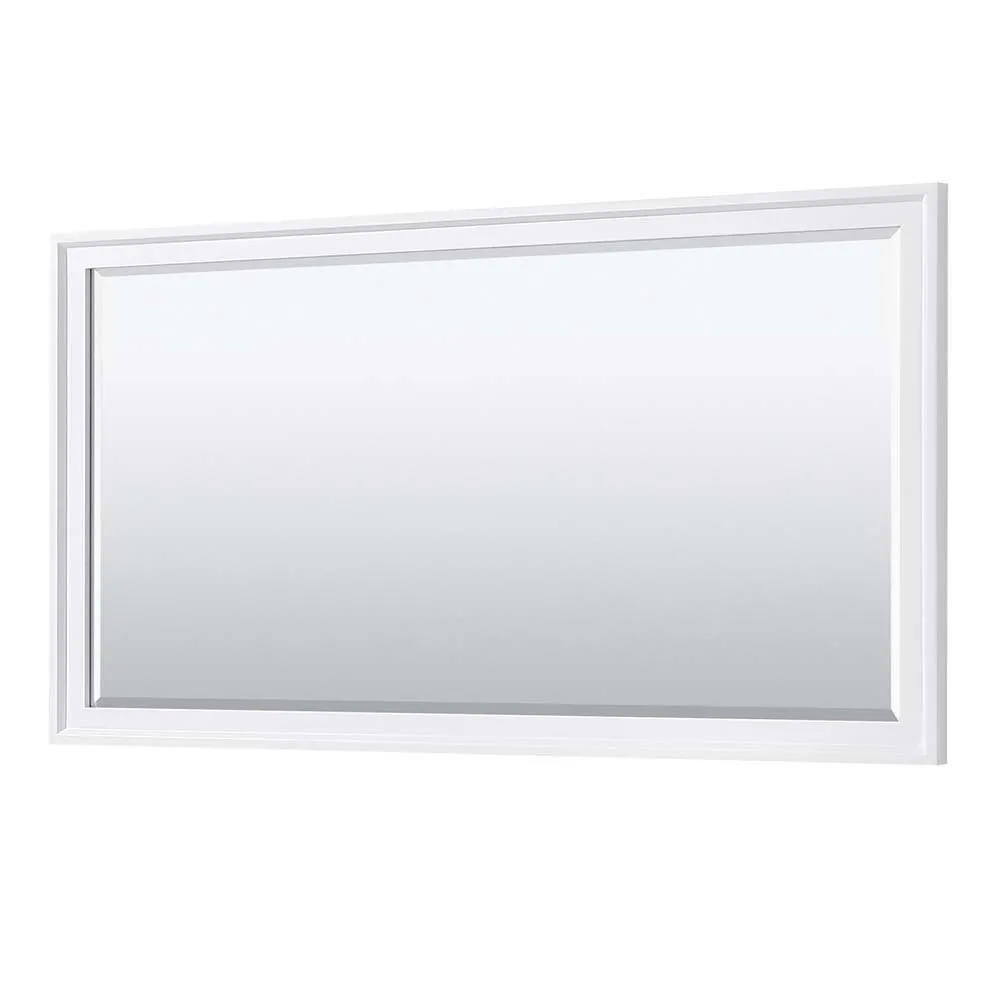 Tamara 80 Inch Double Bathroom Vanity in White