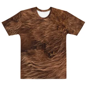 The All-In Men's Bigfoot T-Shirt (Dark Brown)