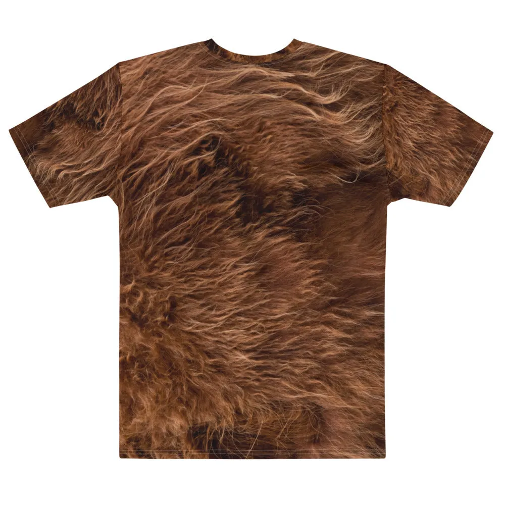 The All-In Men's Bigfoot T-Shirt (Dark Brown)