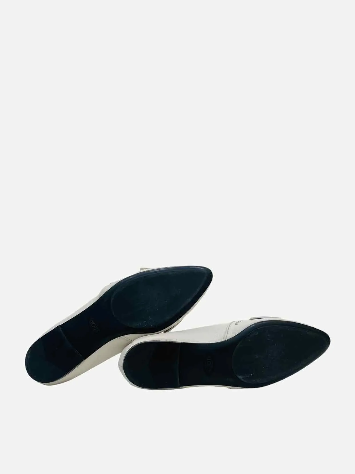 TOD'S White Flats 35.5