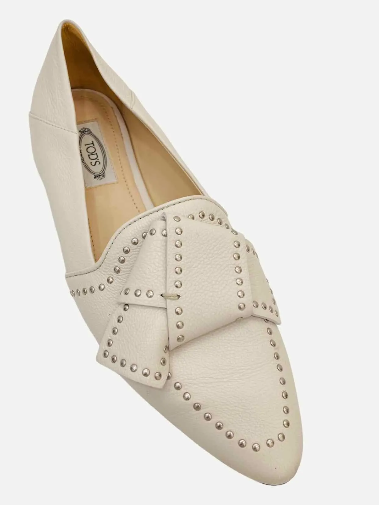 TOD'S White Flats 35.5